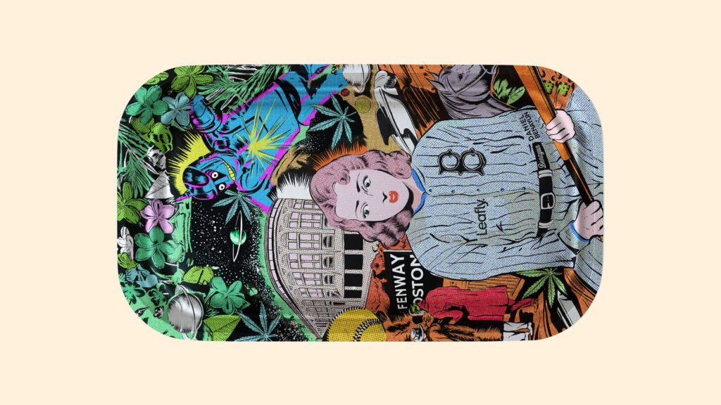 Custom rolling tray by Daniel Benayun