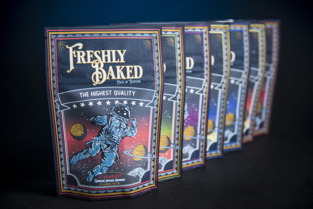 freshly baked cannabis gummies