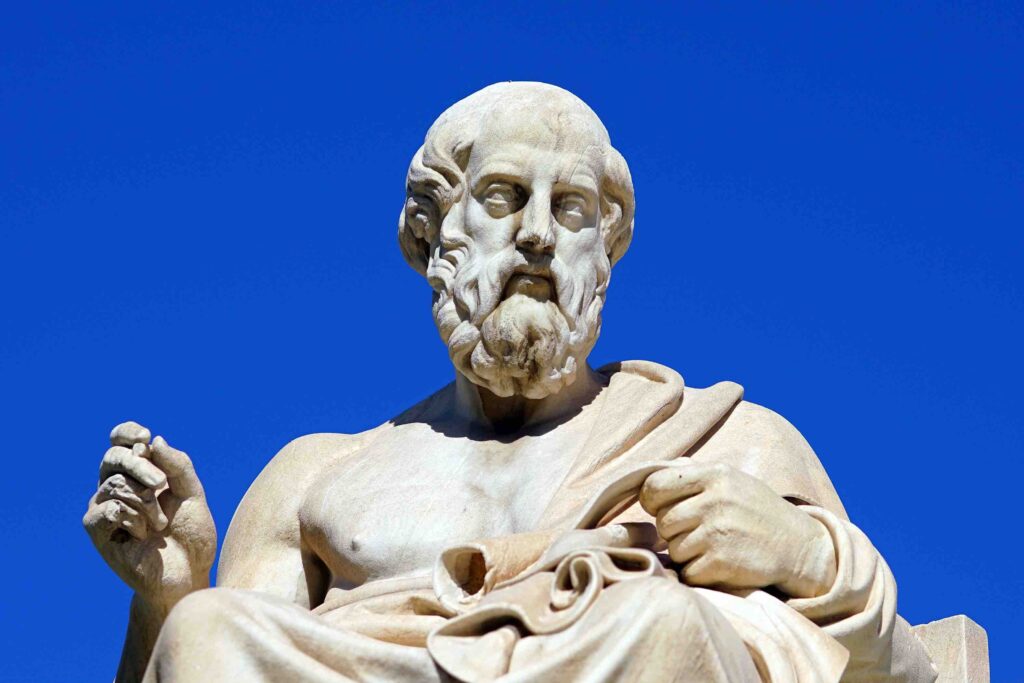 photo-of-greek-statue-of-plato