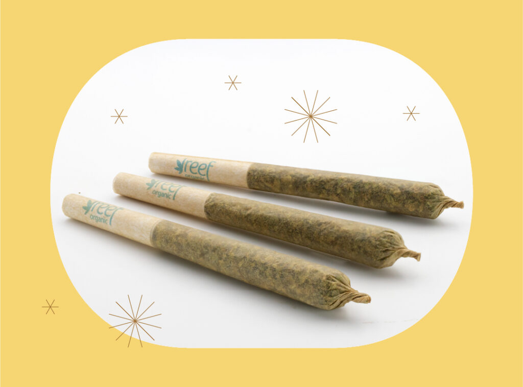 High Seas pre-rolls by Reef Organic