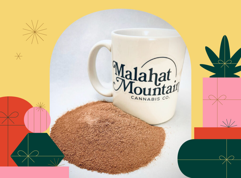 THC Hash Hot Chocolate Mix by Malahat Mountain