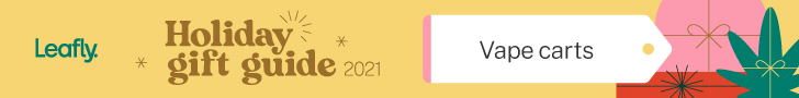 Leafly Canada holiday gift guide 2021 vape cartridges