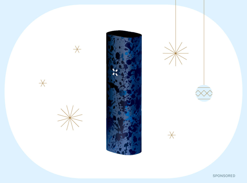 photo of PAX 3 on blue sponsored holiday background