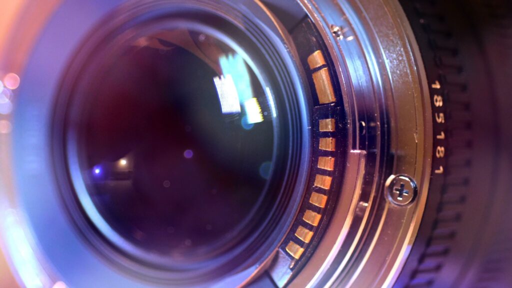 Camera Lens Close Up