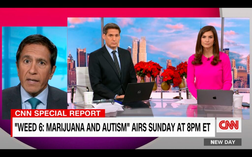 Cannabis research for autism symptoms has moved into the double-blind, placebo-controlled phase of study, Dr. Sanjay Gupta relates. (CNN)