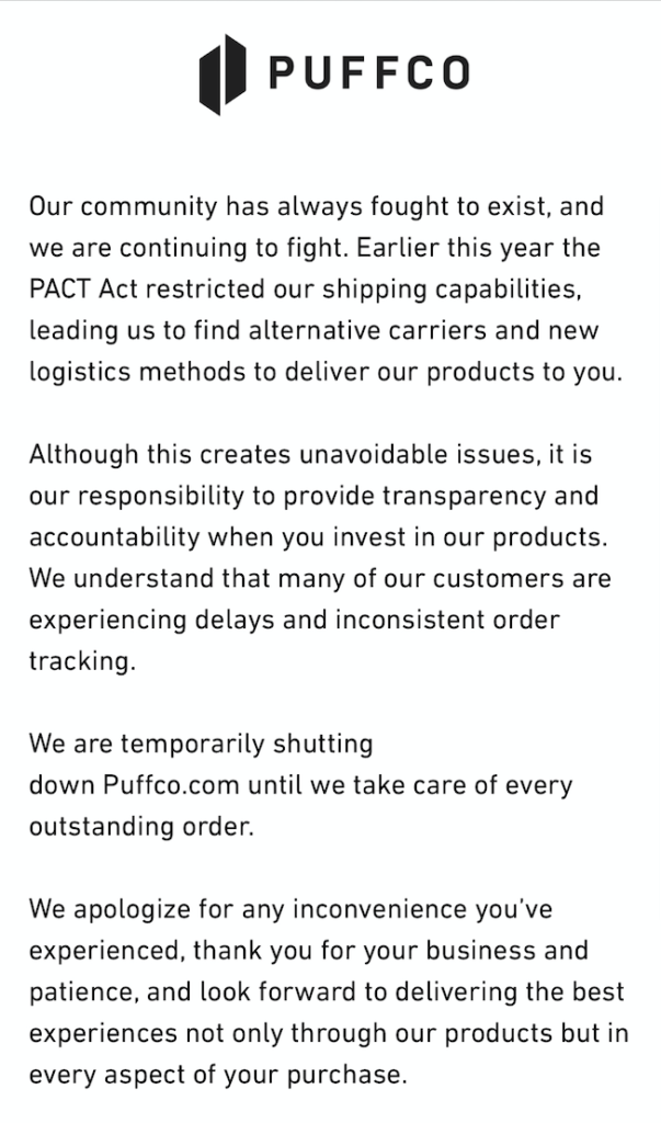 screen-shot-of-puffco-message-to-consumers