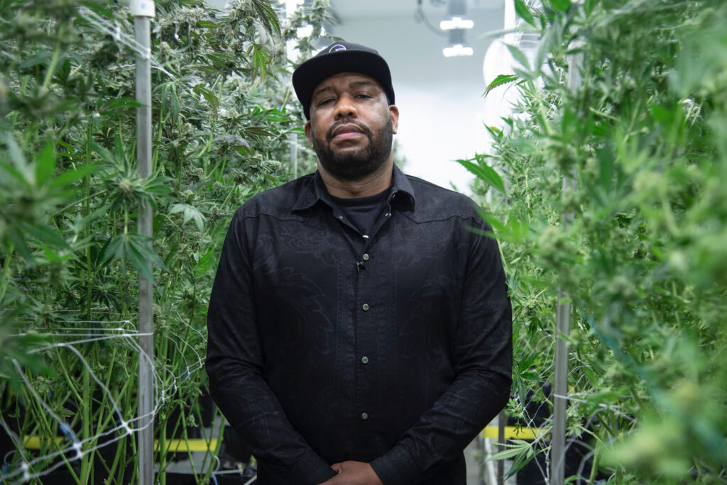 Carlos Dew, CEO and founder of superbad inc., helps celebrities like Lil' Kim make the most of their influence in the cannabis industry. (Courtesy of superbad inc.)