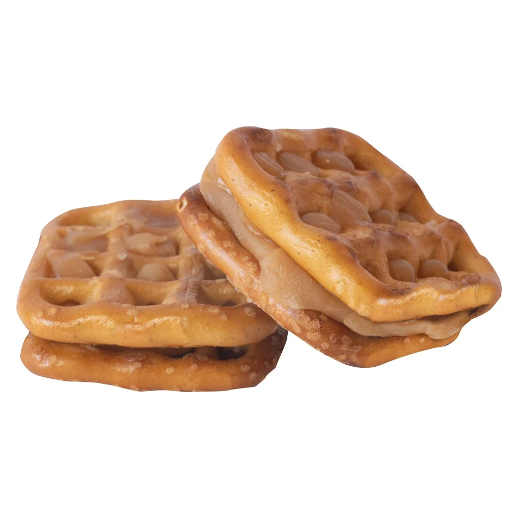 caramel pretzel bites