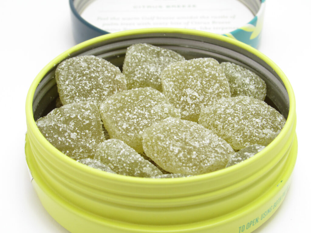Kiva Camino Citrus Breeze—5mg THC each. (David Downs/Leafly)