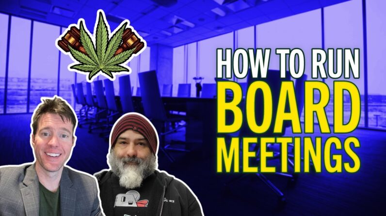 How to Run Board Meetings!📊📈🥦